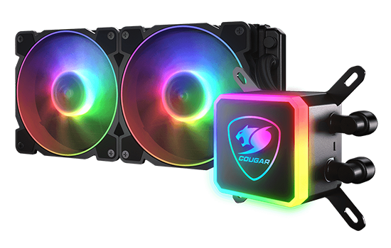 Water Cooler Gamer Cougar Aqua 240, ARGB 240mm